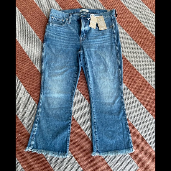 NWT Madewell Cali Demi-Boot Jeans Size 31P - Picture 1 of 7